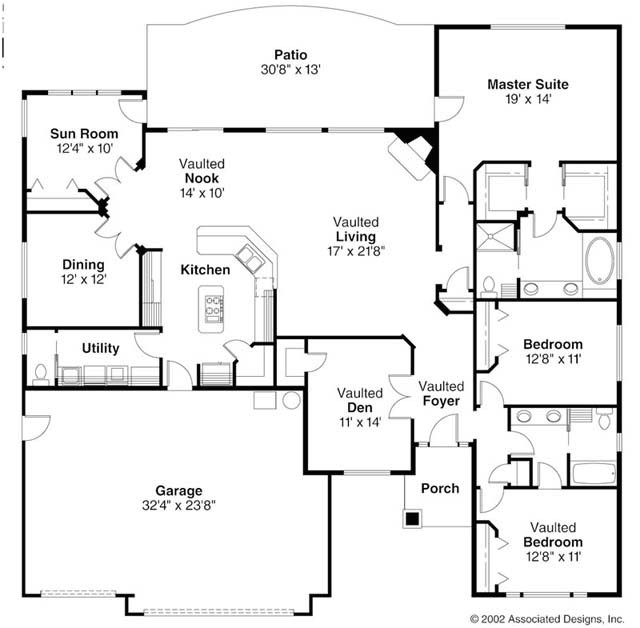 Open Floor Plans for Ranch Style Homes Characteristics Of A Ranch Style House Ayanahouse