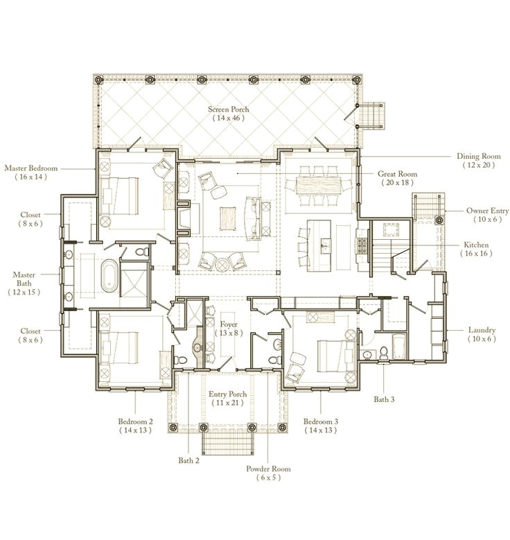 Palmetto Bluff House Plans Palmetto Bluff Floor Plan Love This Pinterest Master