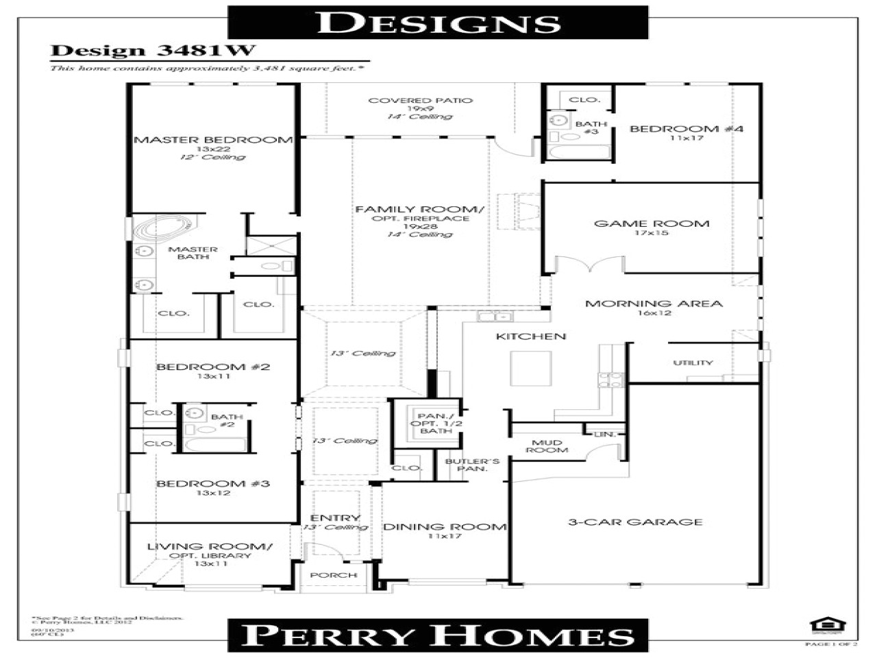 Perry Homes Floor Plans Open Floor Plans Small Home Perry Homes Floor Plans Dream