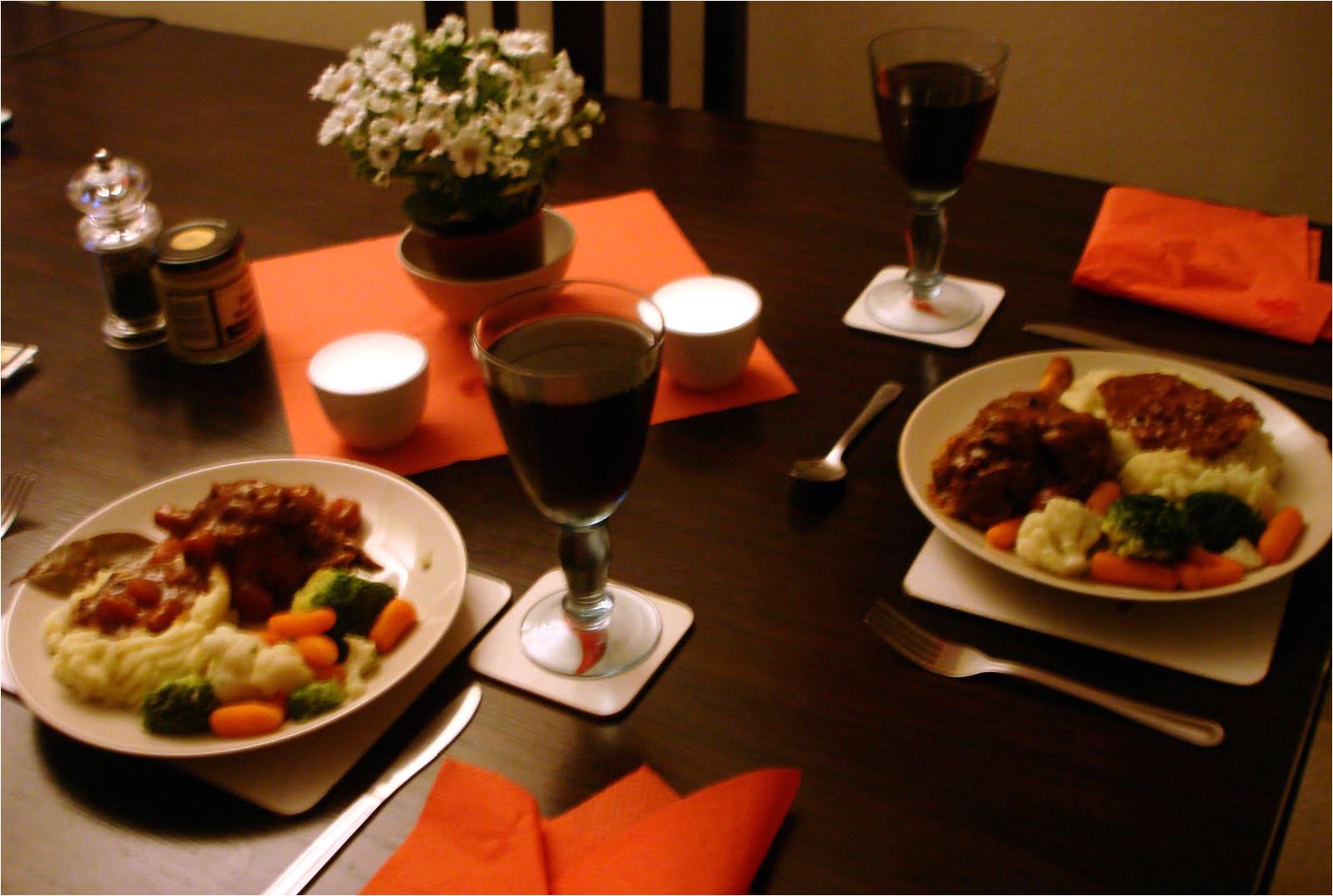 Planning A Romantic Dinner at Home Creative Cooking with Muriel Lamb Shanks In Red Wine