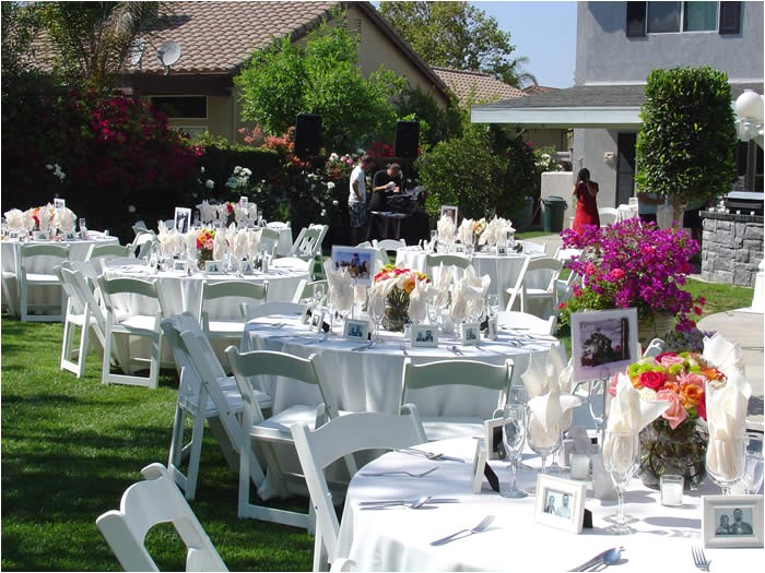 Planning A Wedding Reception at Home Low Budget Weddings Planning A Wedding Reception at Home Low Budget Weddings
