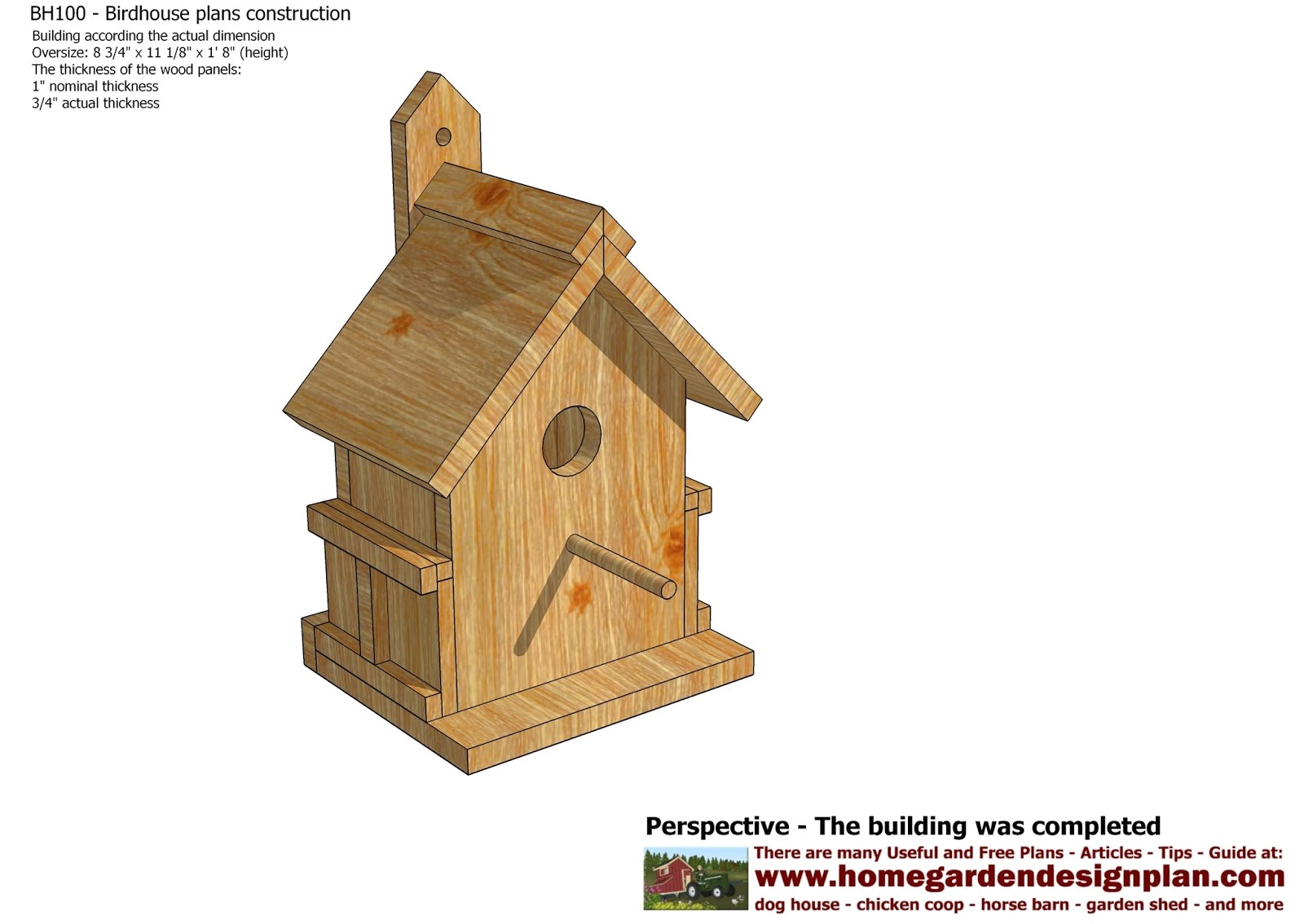 Plans for Building Bird Houses Home Garden Plans Bh100 Bird House Plans Construction Plans for Building Bird Houses Home Garden Plans Bh100 Bird House Plans Construction