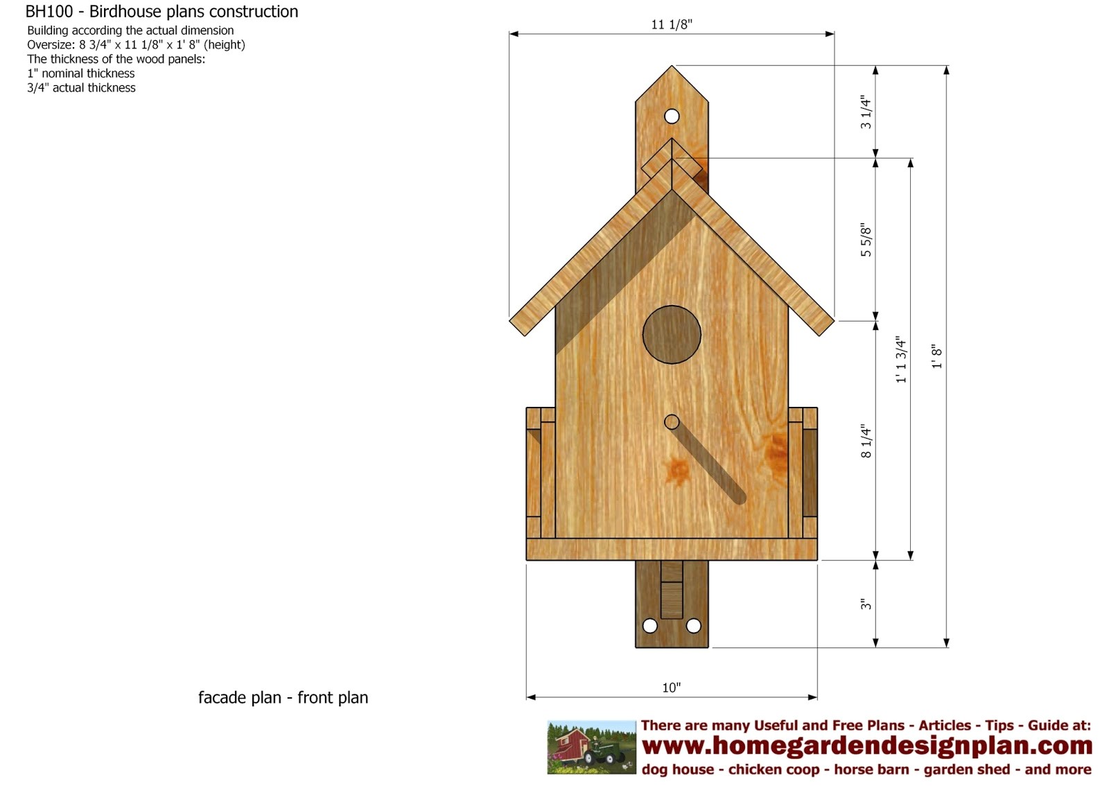 Plans for Building Bird Houses Home Garden Plans Bh100 Bird House Plans Construction Plans for Building Bird Houses Home Garden Plans Bh100 Bird House Plans Construction