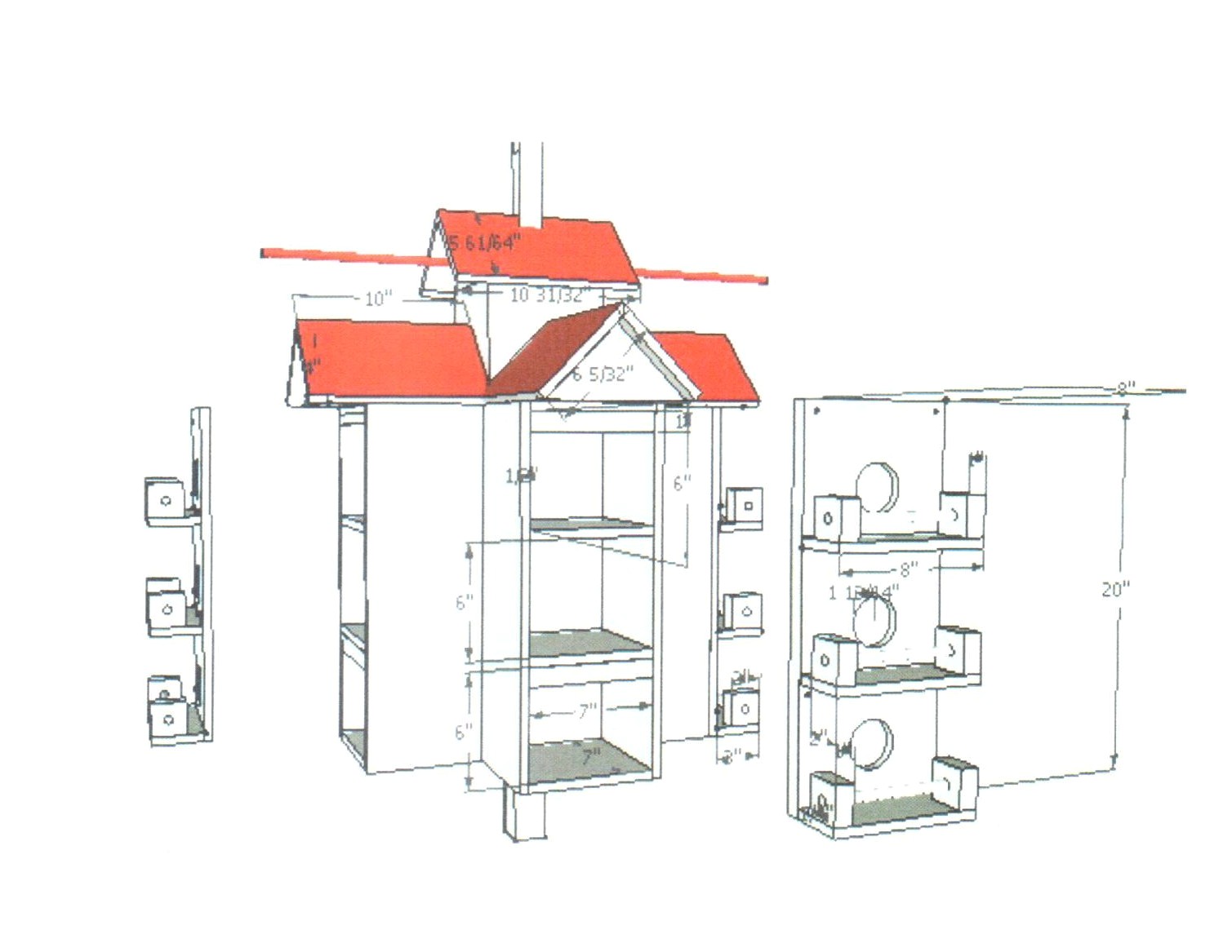 Plans for Purple Martin House Plans for A Martin Bird House Home Style Blog Wooden