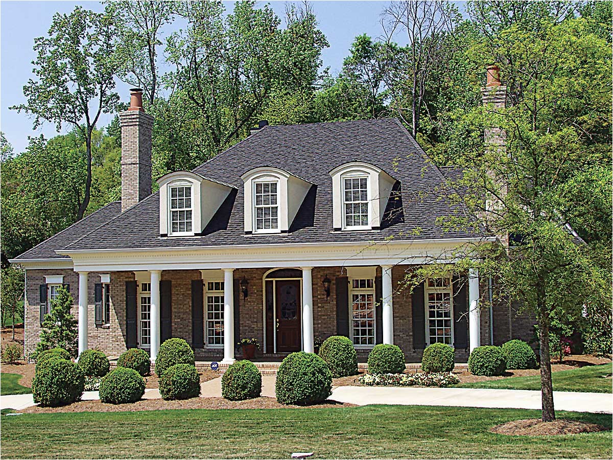 Plantation Style Home Plans Country Plantation Style House Plan 17690lv 1st Floor