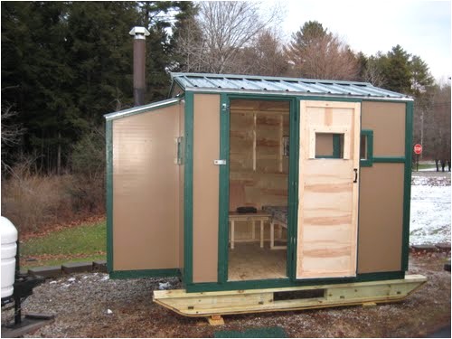 Portable Fish House Plans Portable Ice Shack Plans Awesome Free Ice Shanty Plans
