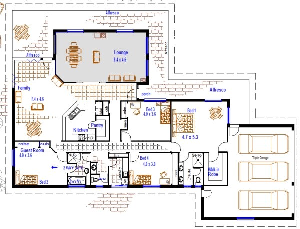 Postwood Homes Plan3 Triplex House Plans Quotes Postwood Homes Plan3 Triplex House Plans Quotes
