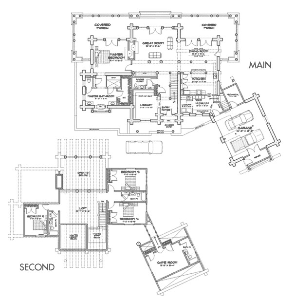 Precision Log Home Floor Plans Peaks Lodge Log Home Floor Plan Precision Log Home Floor Plans Peaks Lodge Log Home Floor Plan