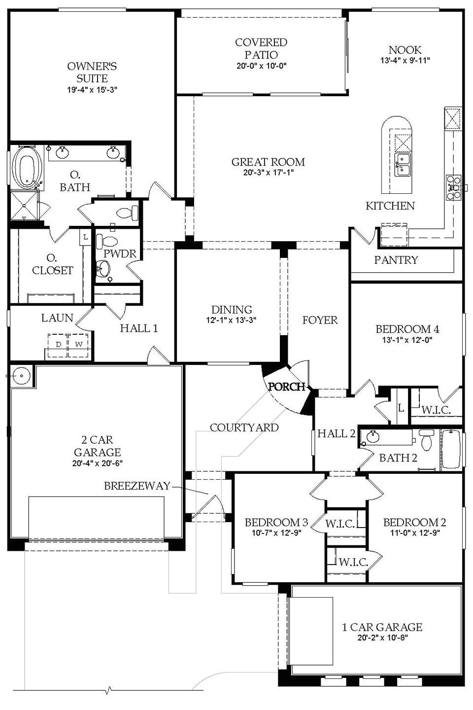 Pulte Home Floor Plans Pulte Home Plans Smalltowndjs Com