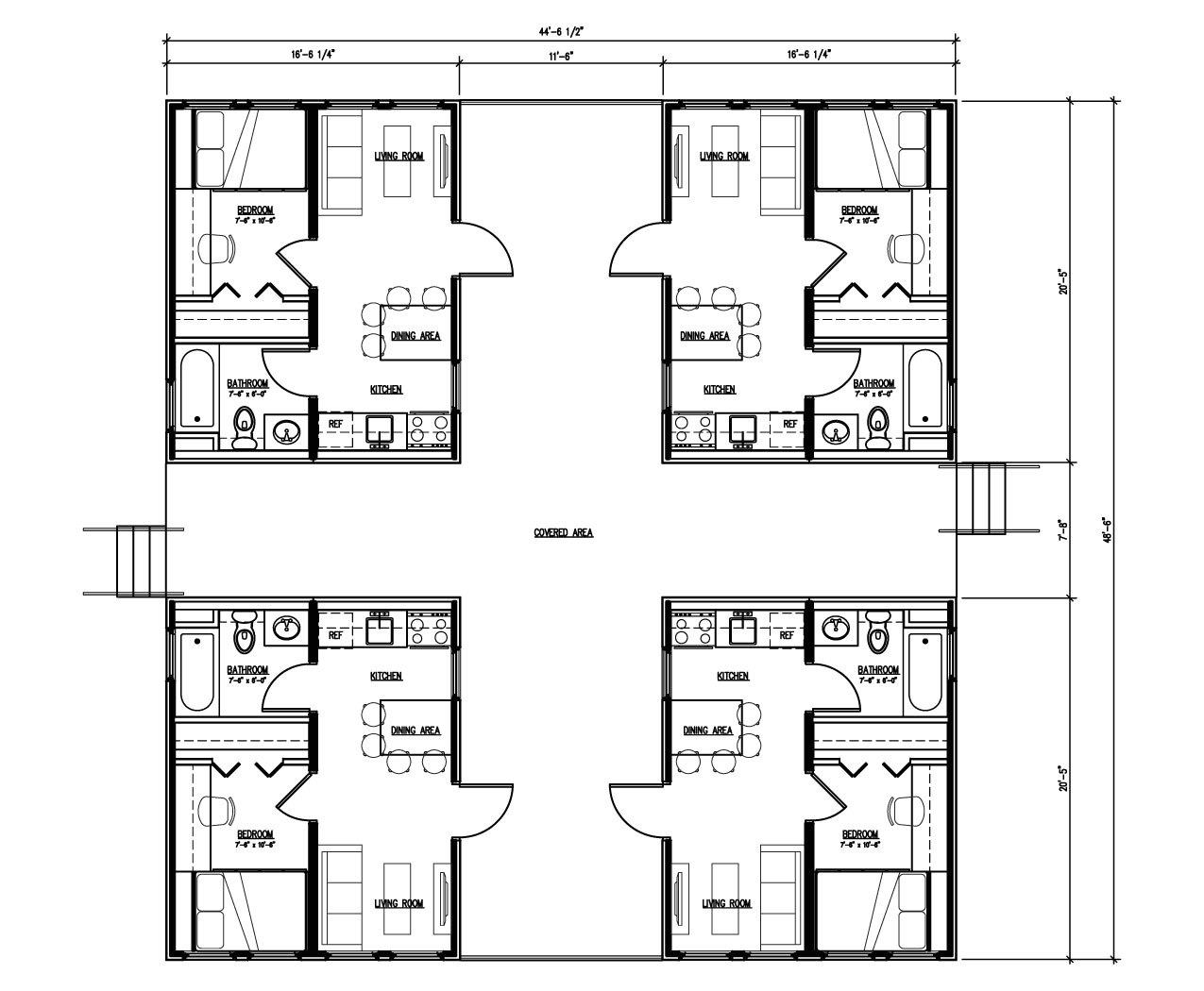 Quad Home Plans Quad House Plans Find House Plans