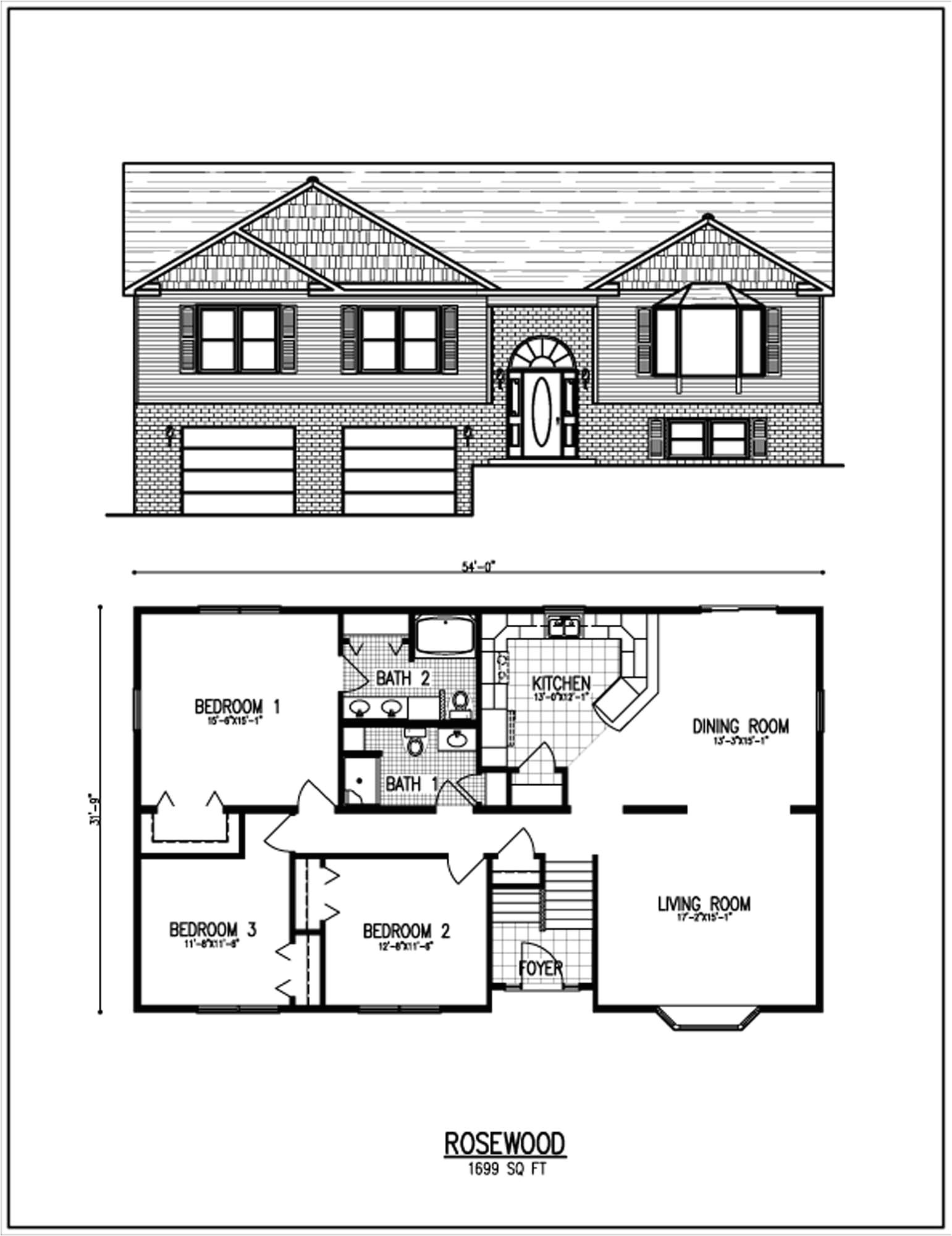 Raised Ranch Home Plans Raised Ranch House Plans fortin Construction Custom Home Raised Ranch Home Plans Raised Ranch House Plans fortin Construction Custom Home