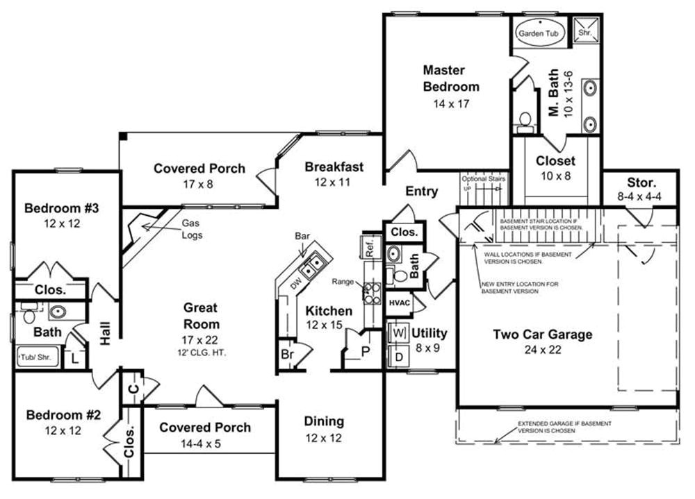 Ranch Home Plans with Basement House Plans for A Ranch Style Home Inspirational Basement