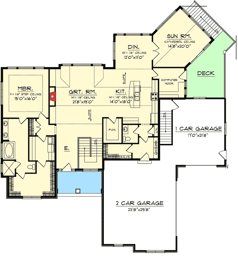 Ranch Home Plans with Basements 28 Ranch House Plans with Walkout Ranch Homeplans