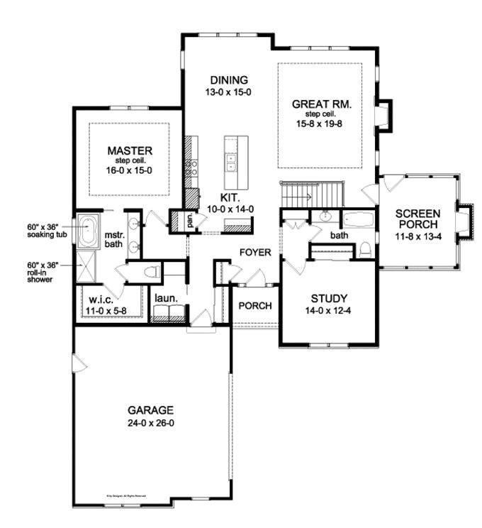 Ranch Home Plans with Basements Roomy Ranch with Finished Walkout Basement Hwbdo76673 Ranch Home Plans with Basements Roomy Ranch with Finished Walkout Basement Hwbdo76673