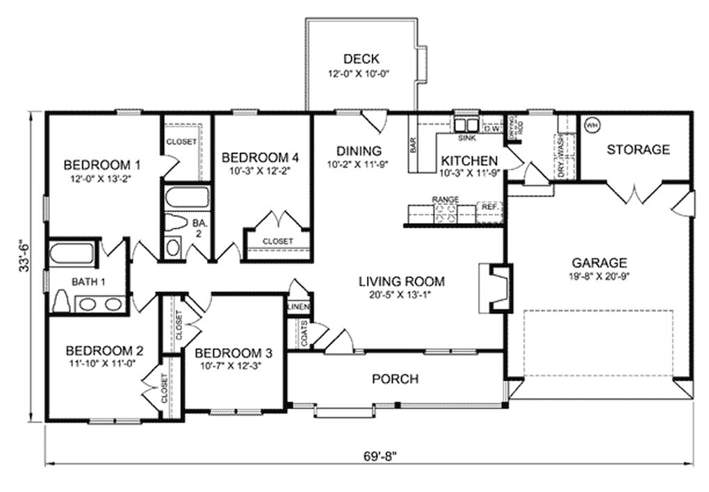 Ranch Style Home Floor Plans Ranch Style Floor Plan Ranch Style House Plan 3 Beds Ranch Style Home Floor Plans Ranch Style Floor Plan Ranch Style House Plan 3 Beds