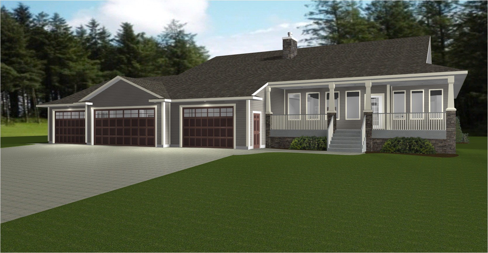 Ranch Style Home Plans with 3 Car Garage Nice House Plans with 3 Car Garage 4 Ranch Style House