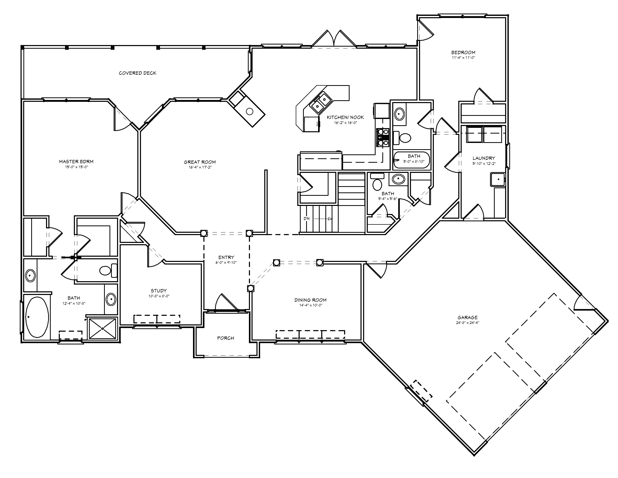 Retirement Home House Plans One Story Retirement House Plans
