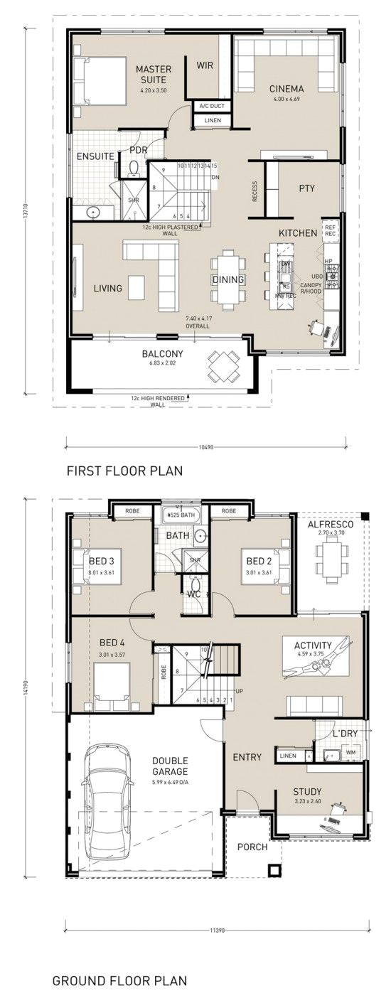 Reverse Living Home Plans 43 Best Reverse Living House Plans Images On Pinterest