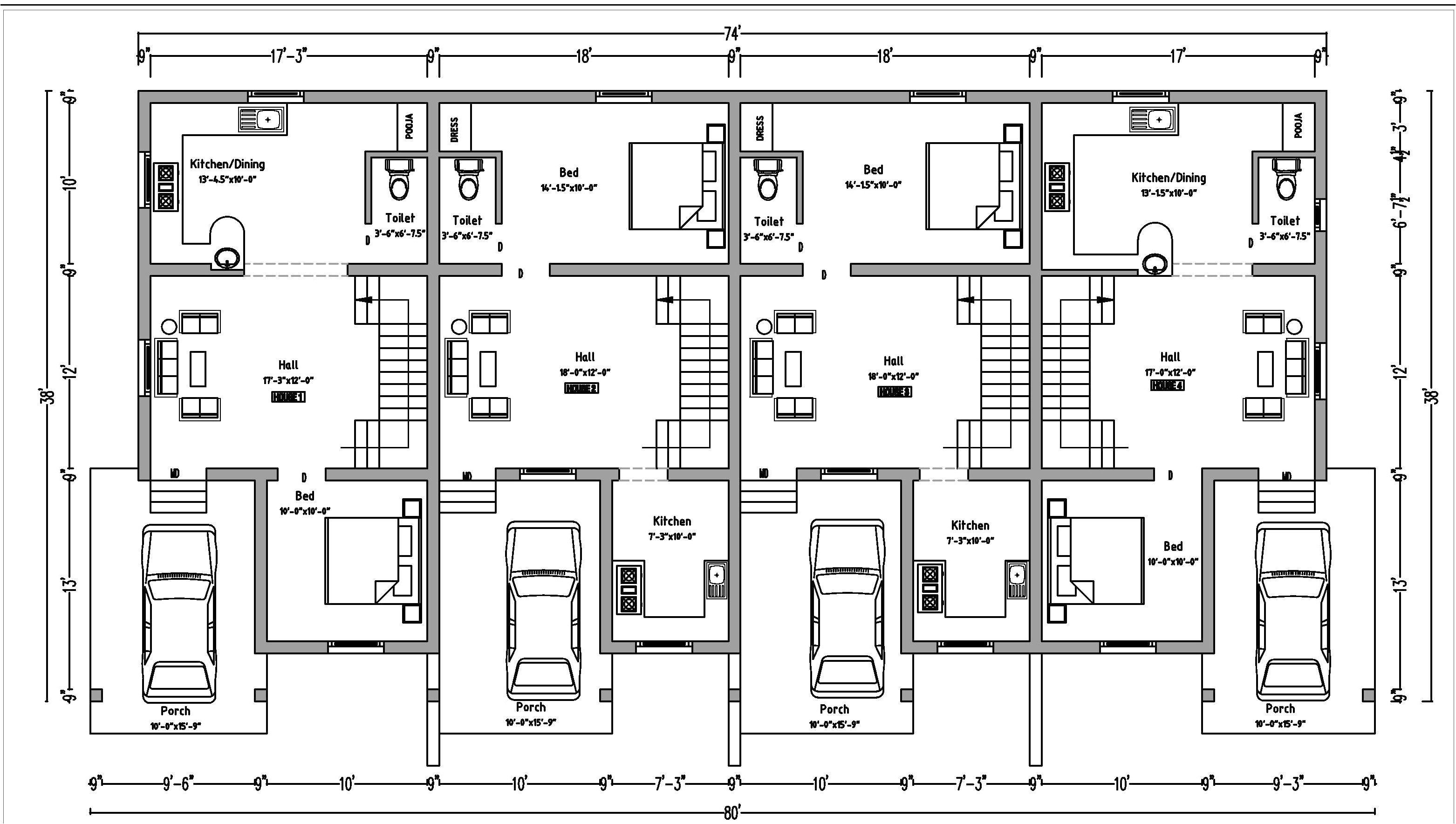 Row Home Plans 37 Beautiful Duplex Floor Plans with Garage Home Idea Row Home Plans 37 Beautiful Duplex Floor Plans with Garage Home Idea
