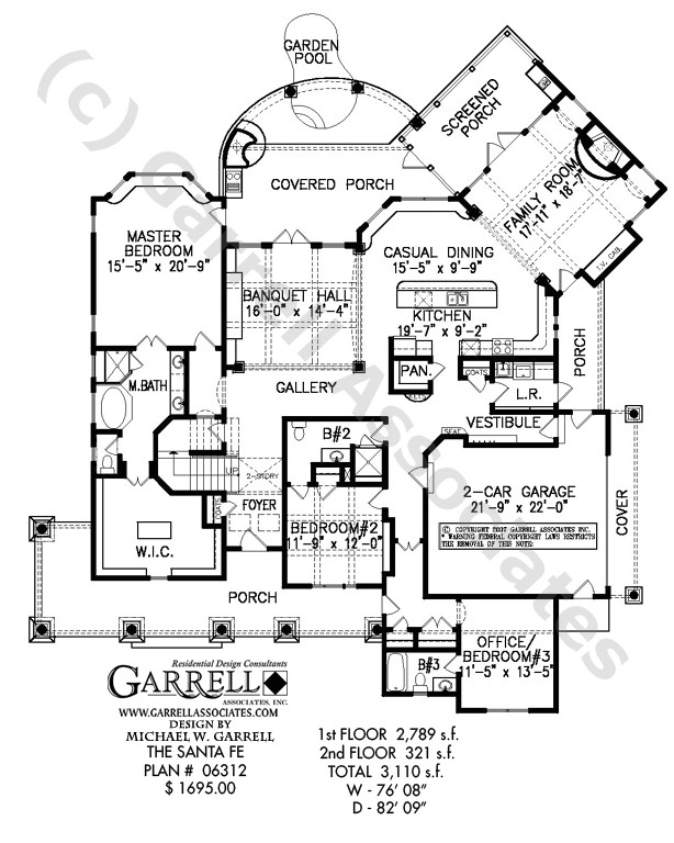 Santa Fe Home Plans Santa Fe House Plan House Plans by Garrell associates Inc Santa Fe Home Plans Santa Fe House Plan House Plans by Garrell associates Inc