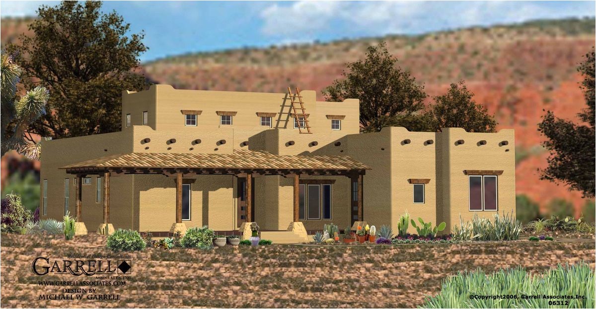 Santa Fe Style Home Plans Garrell associates Inc Santa Fe House Plan 06312 Santa Fe Style Home Plans Garrell associates Inc Santa Fe House Plan 06312