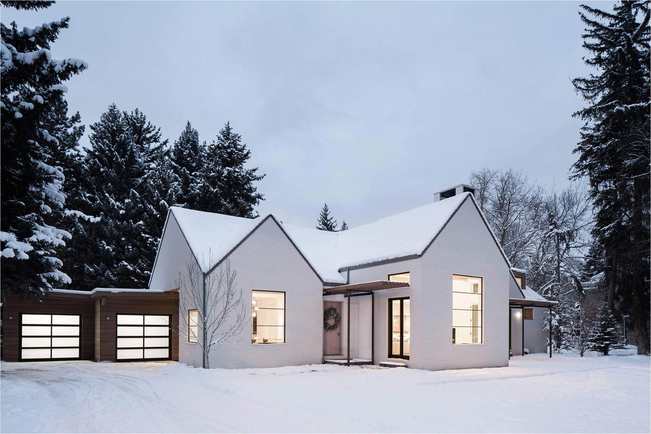 Scandinavian Style Home Plan the Private House Hillsden In Scandinavian Style In Salt