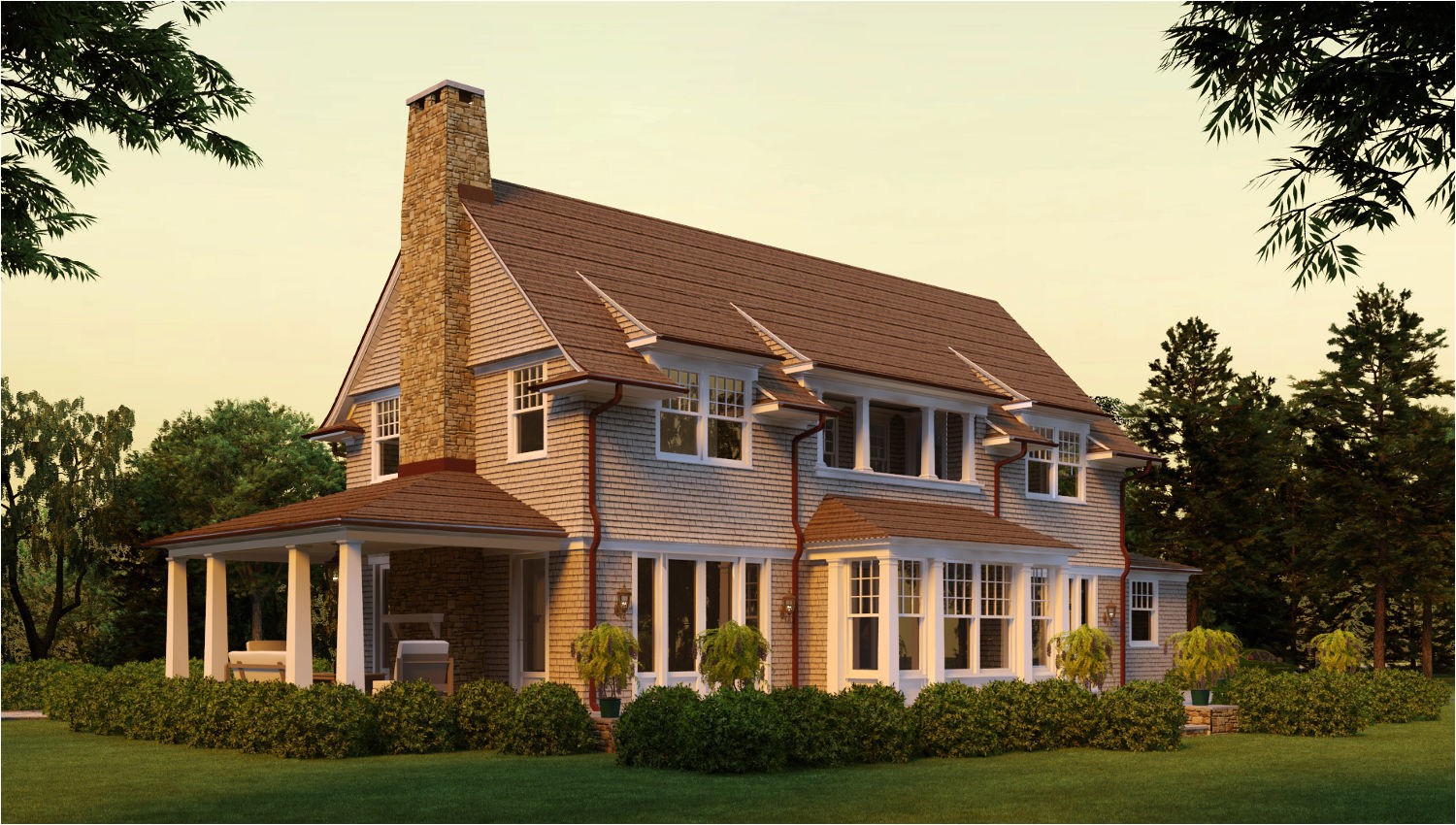 Shingle Style Home Plan Lewey Lake Shingle Style Home Plans by David Neff Architect Shingle Style Home Plan Lewey Lake Shingle Style Home Plans by David Neff Architect