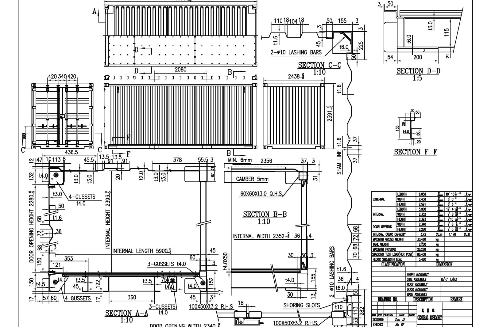 Shipping Container Home Plans Amp Drawings 20gp Technical Drawing Shipping Container Dimensions Shipping Container Home Plans Amp Drawings 20gp Technical Drawing Shipping Container Dimensions