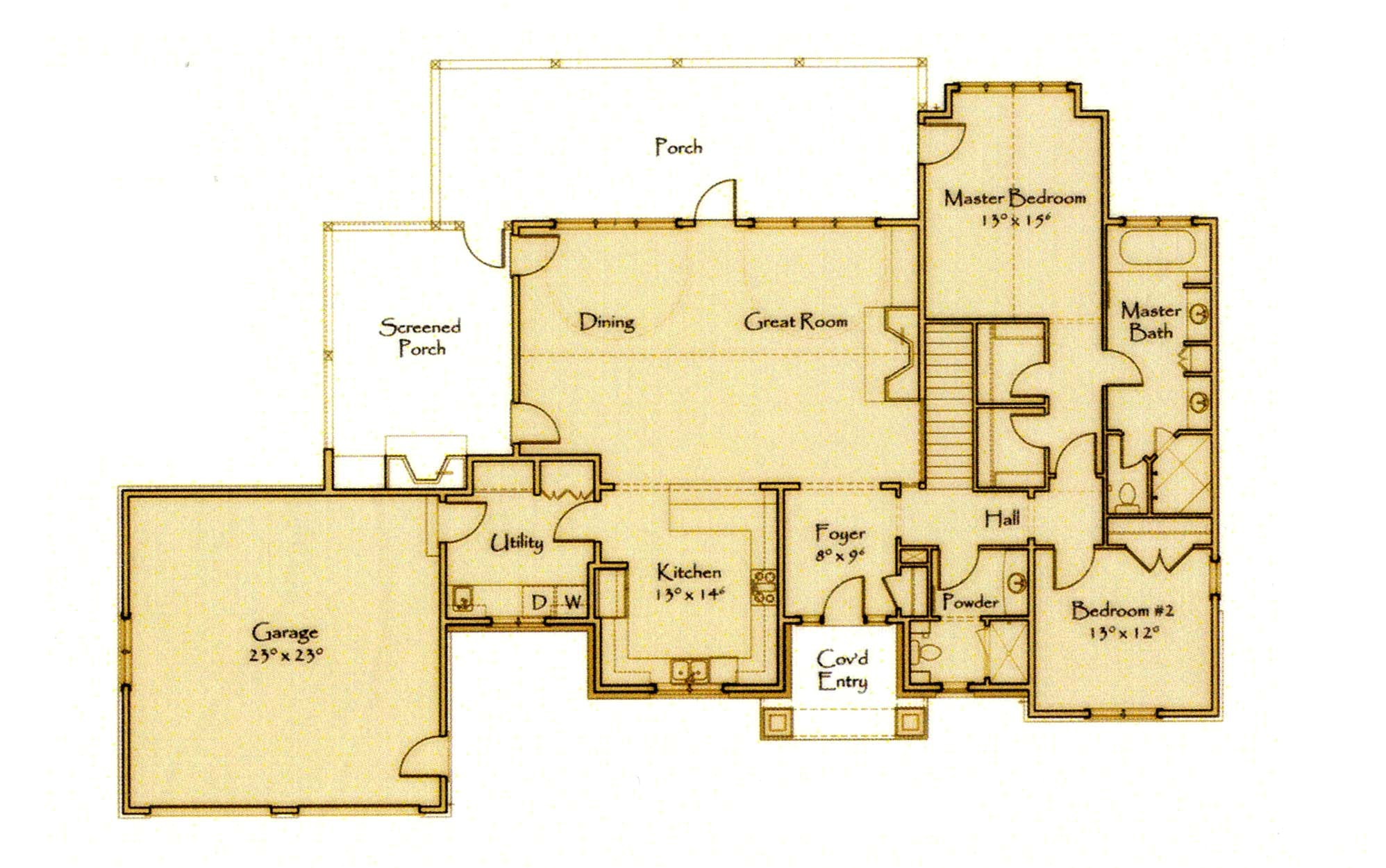 Signature Home Plans Open Floor Plans Search Thousands Of House Yellow Can Arafen