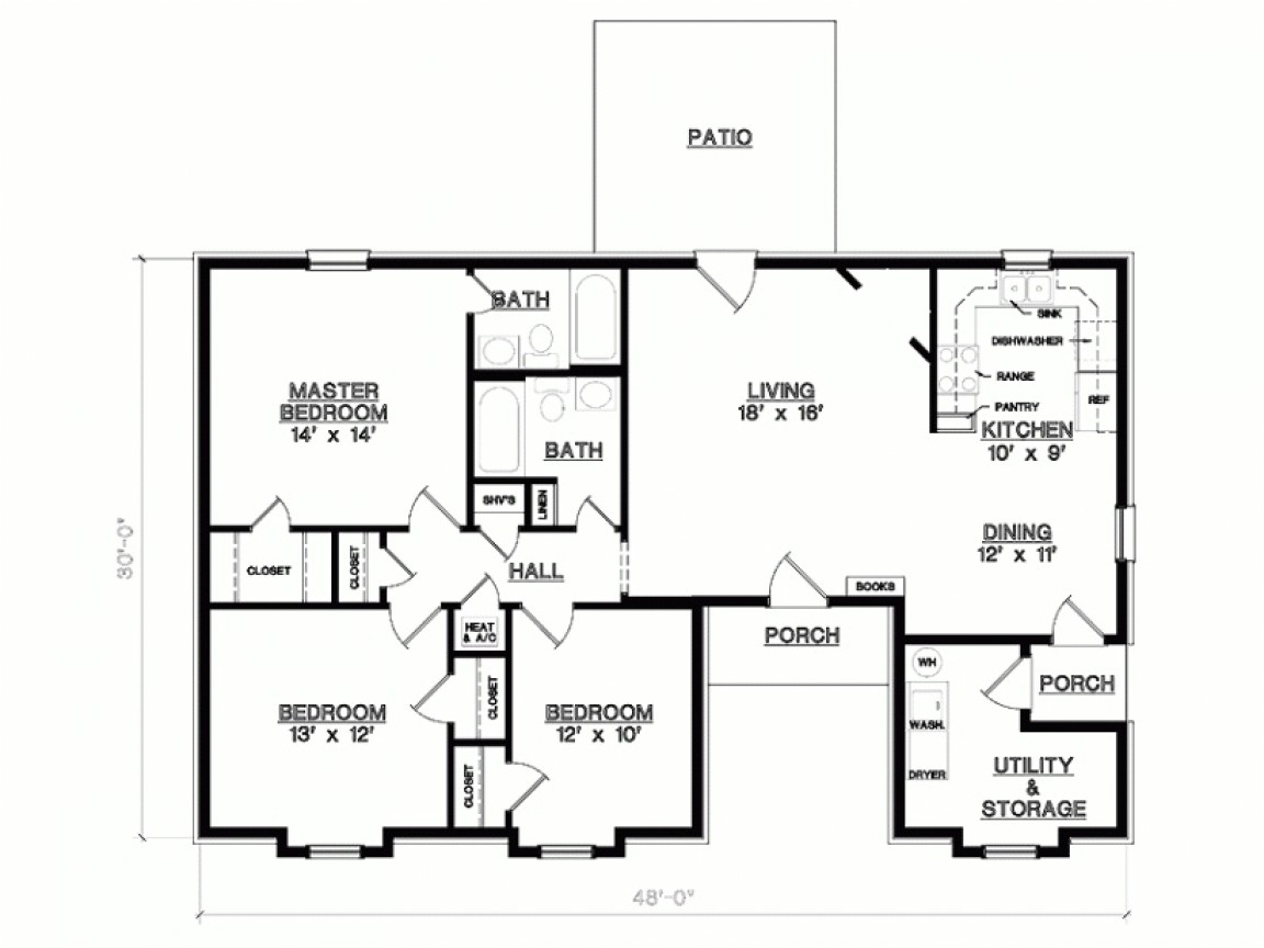 Simple One Room House Plans 3 Bedroom 1 Floor Plans Simple 3 Bedroom House Floor Plans Simple One Room House Plans 3 Bedroom 1 Floor Plans Simple 3 Bedroom House Floor Plans