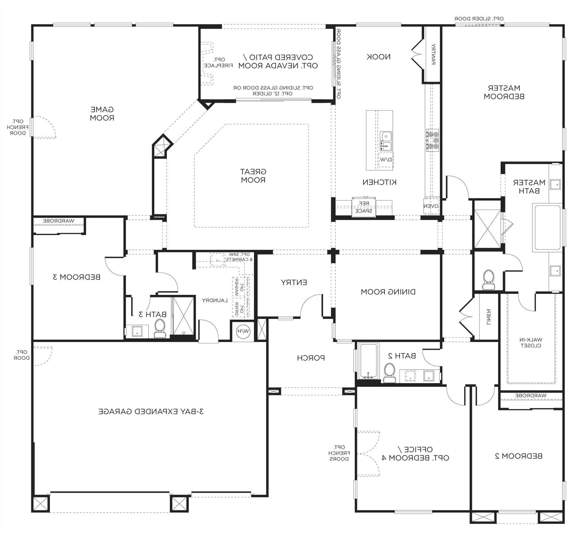 Single Level Home Floor Plans One Single Story Farmhouse Floor Plans Level House with Single Level Home Floor Plans One Single Story Farmhouse Floor Plans Level House with
