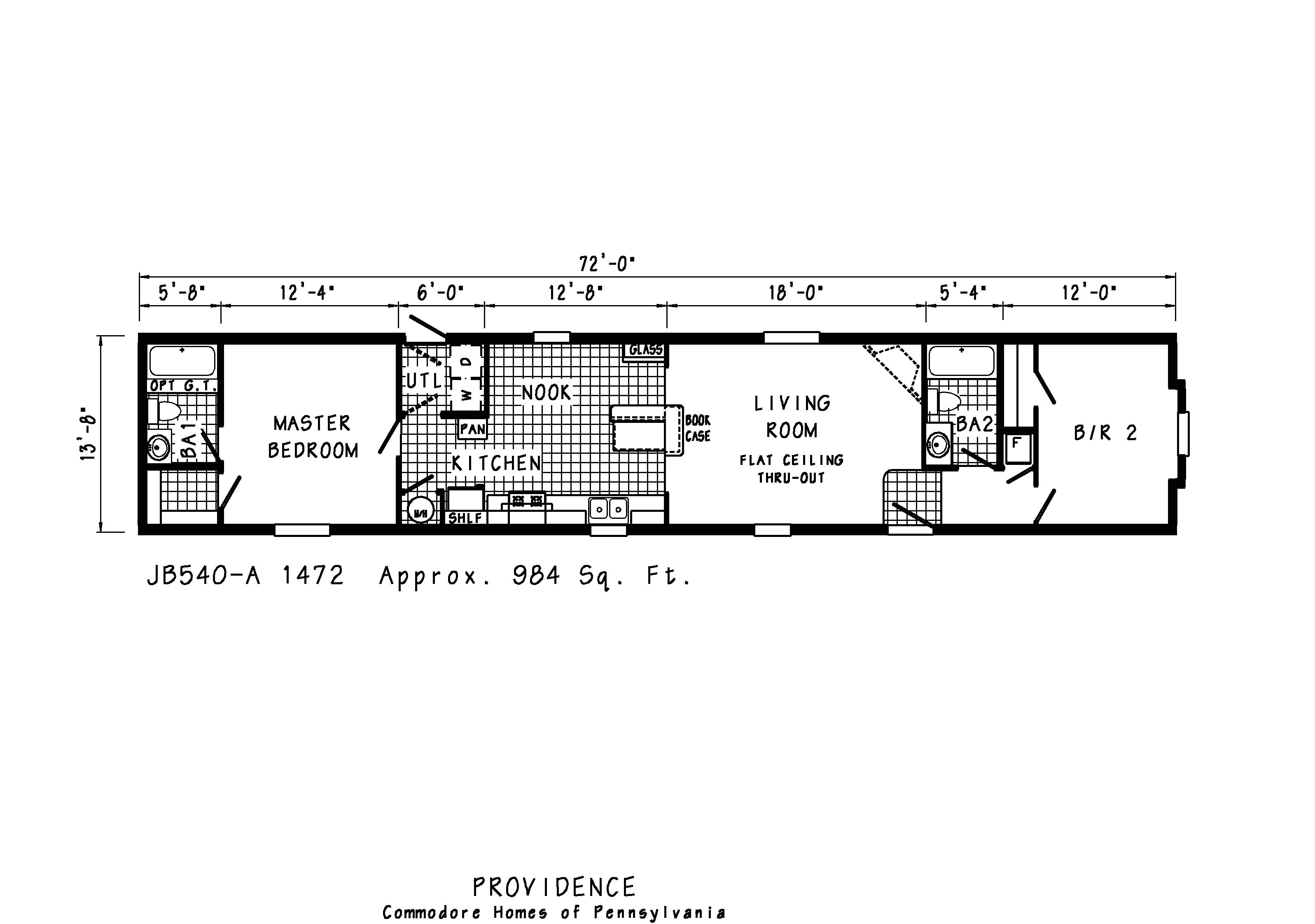 Single Mobile Home Floor Plans Manufactured Homes Mobile Single Wide Floor Plans