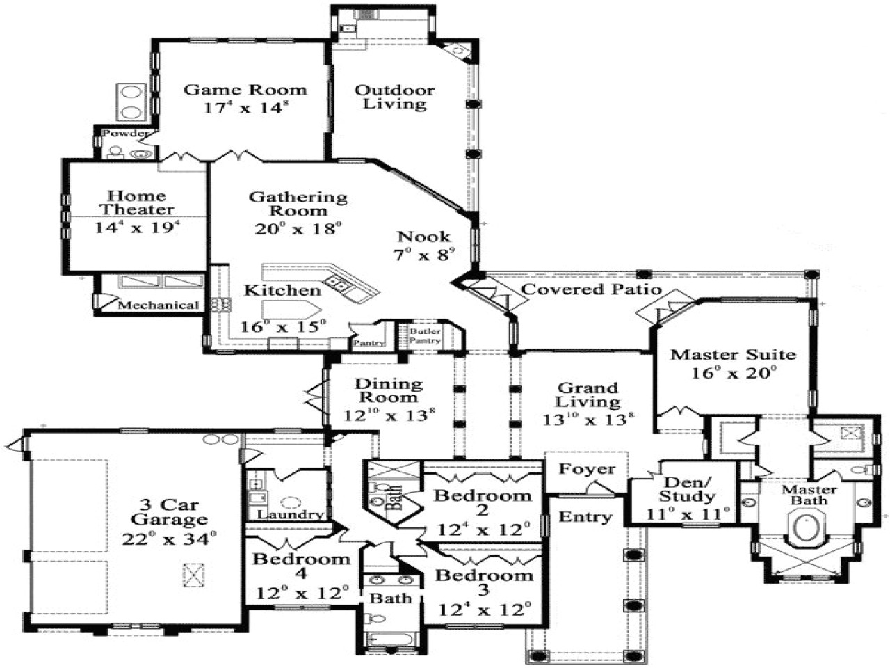 Single Story Luxury Home Plans One Story Luxury Floor Plans Luxury Hardwood Flooring One Single Story Luxury Home Plans One Story Luxury Floor Plans Luxury Hardwood Flooring One