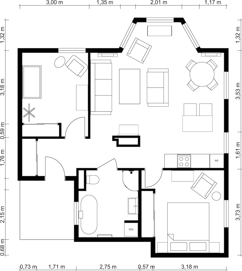 Sketch Plan for 2 Bedroom House 2 Bedroom Floor Plans Roomsketcher Sketch Plan for 2 Bedroom House 2 Bedroom Floor Plans Roomsketcher
