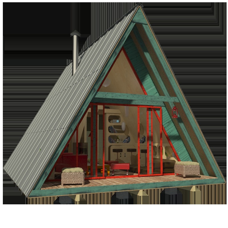 Small A Frame House Plans with Loft Here 39 S A Menu Of Tiny Houses for Your Weekend Diy Project Small A Frame House Plans with Loft Here 39 S A Menu Of Tiny Houses for Your Weekend Diy Project