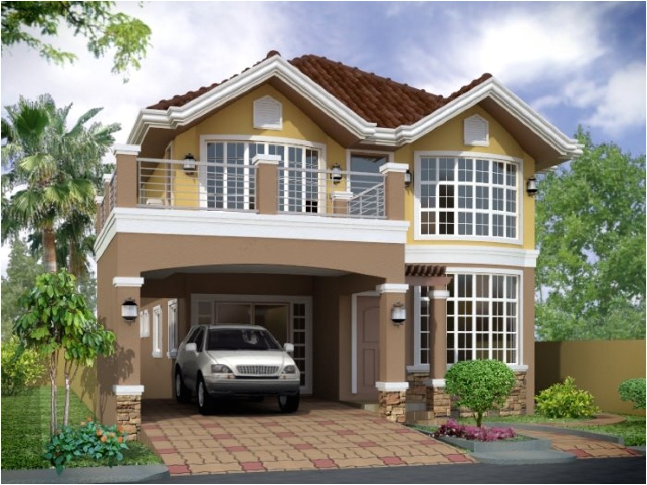 Small Beautiful Home Plans Modern Home Design Small Houses Small Home House Design