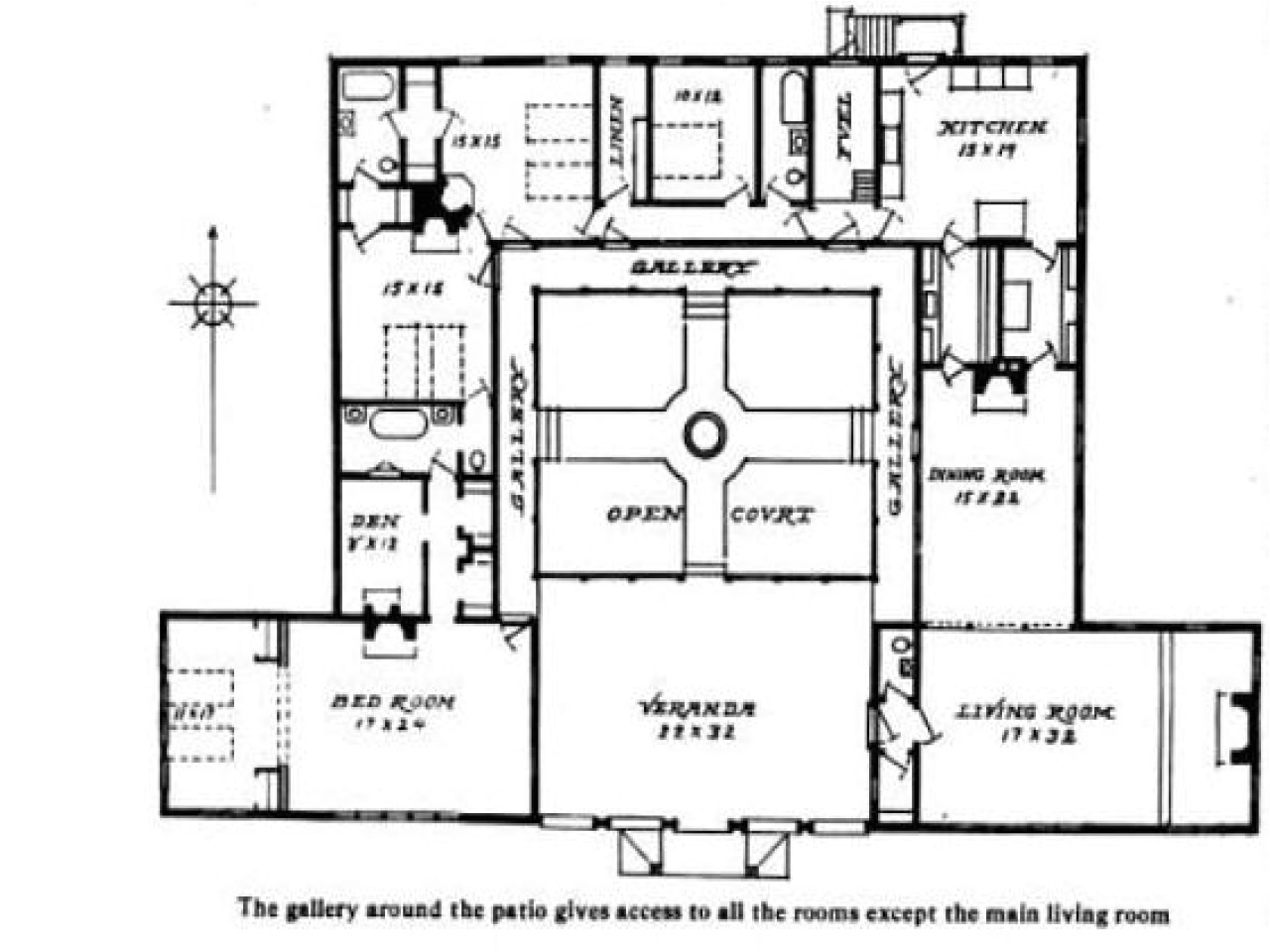 Small Courtyard Home Plans Small Hacienda House Plans Hacienda Style House Plans with