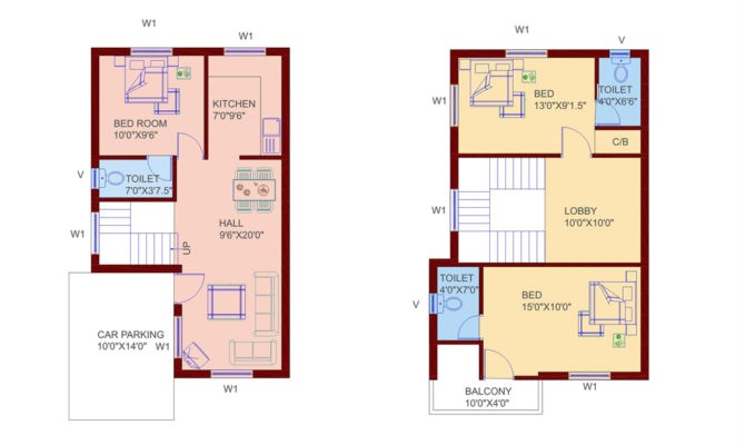 Small Duplex Home Plans Small Duplex House Plans Home Designs Building Plans