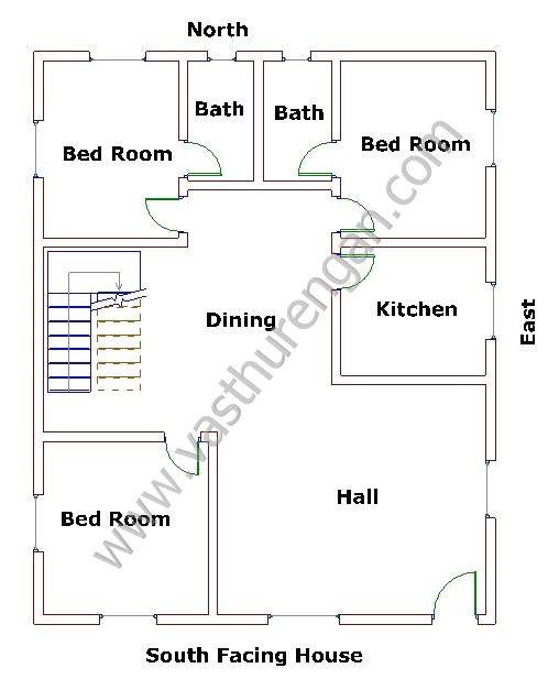 South Facing Home Plans as Per Vastu south House Vastu Plan 3 Vasthurengan Com South Facing Home Plans as Per Vastu south House Vastu Plan 3 Vasthurengan Com
