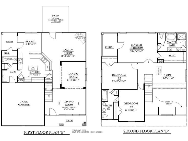 Southern Heritage Home Plans House Plan 2336 B Lancaster Quot B Quot Floor Plan House Plans Southern Heritage Home Plans House Plan 2336 B Lancaster Quot B Quot Floor Plan House Plans