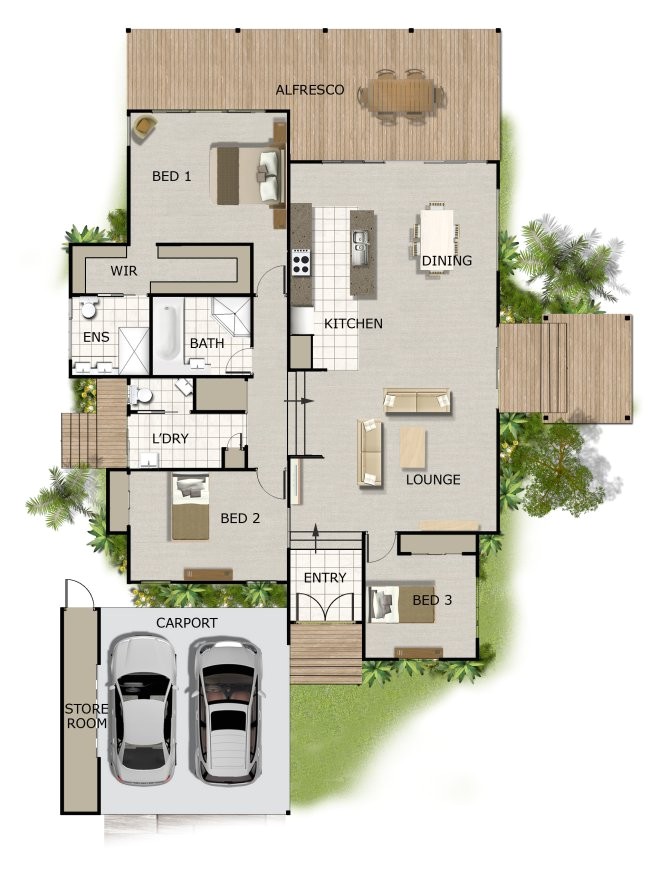 Split Level Home Plans Australia Split Level House Plan On Timber Floor Australian Houses