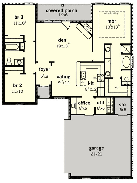 Starter Home Floor Plans Starter or Retirement Home Plan 83098dc Architectural Starter Home Floor Plans Starter or Retirement Home Plan 83098dc Architectural