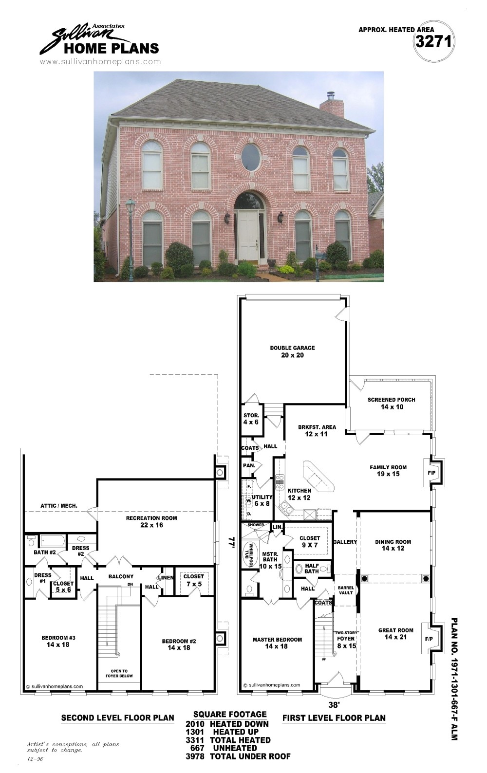 Sullivan Home Plans B1971 1301 667 F Jpg Sullivan Home Plans