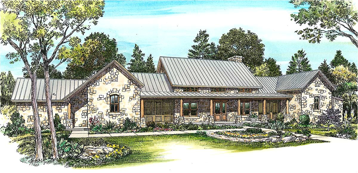Texas Hill Country House Plans with Wrap Around Porch Hill Country Home with Massive Porch 46052hc 1st Floor Texas Hill Country House Plans with Wrap Around Porch Hill Country Home with Massive Porch 46052hc 1st Floor