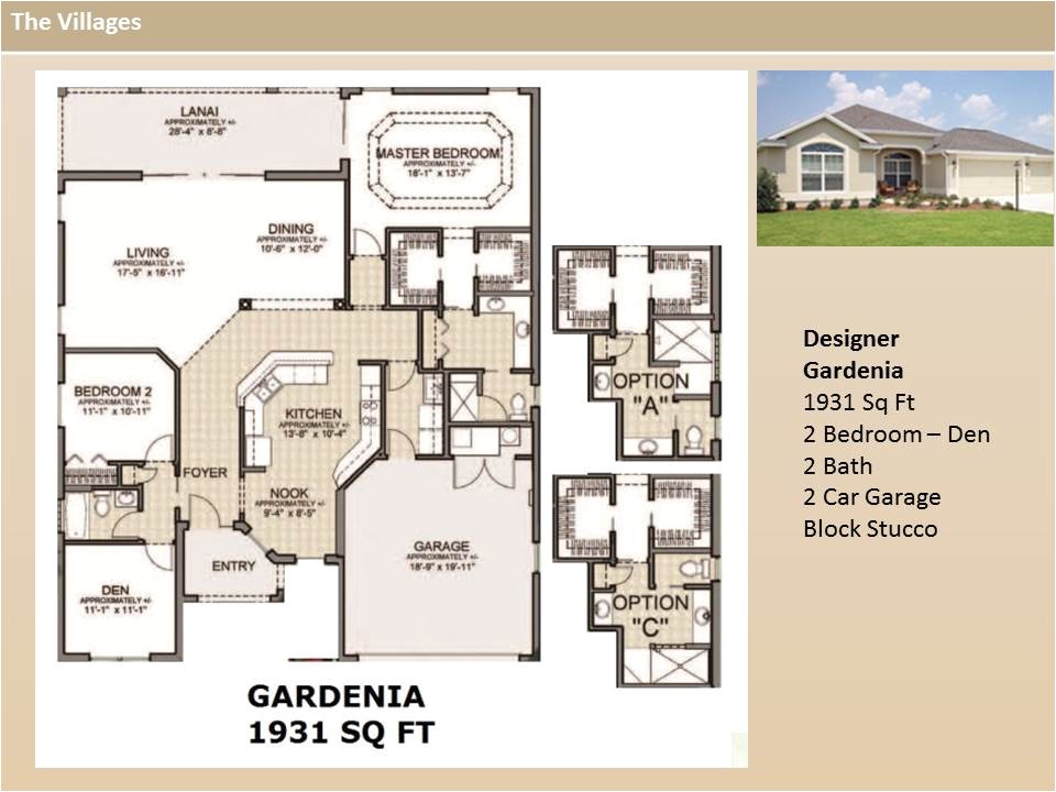 The Villages House Plans the Villages Designer Floor Plans thecarpets Co