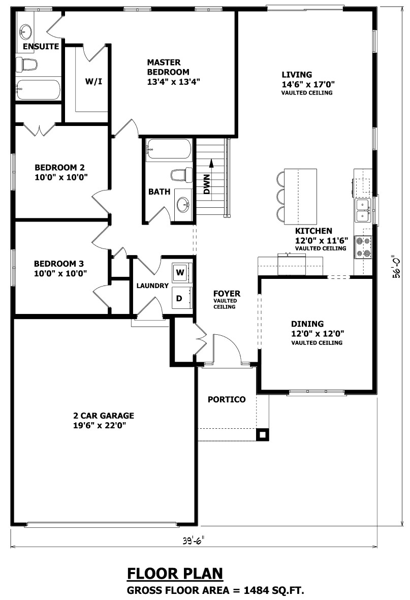 Thomasfield Homes Floor Plans House Plans Canada Stock Custom