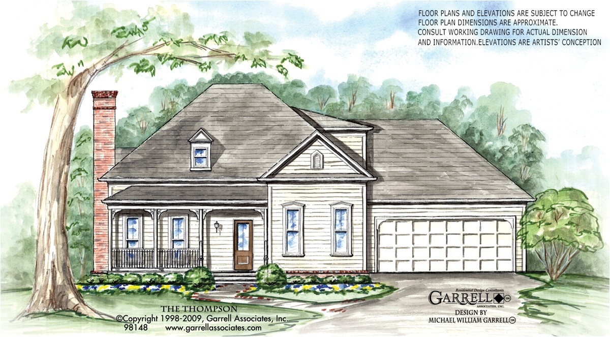 Thompson House Plans Thompson House Plan House Plans by Garrell associates Inc Thompson House Plans Thompson House Plan House Plans by Garrell associates Inc