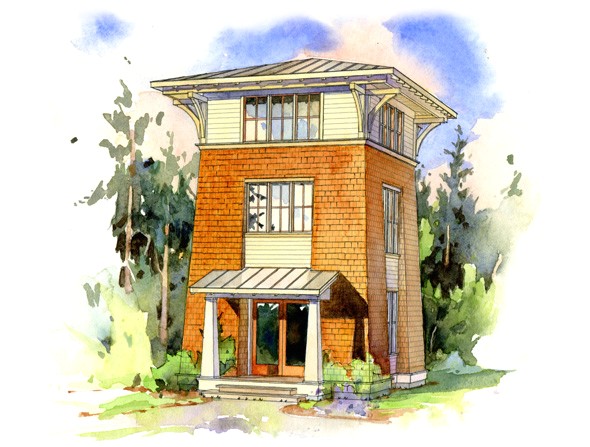 Tower Home Plans the Alder tower Perfect Little House