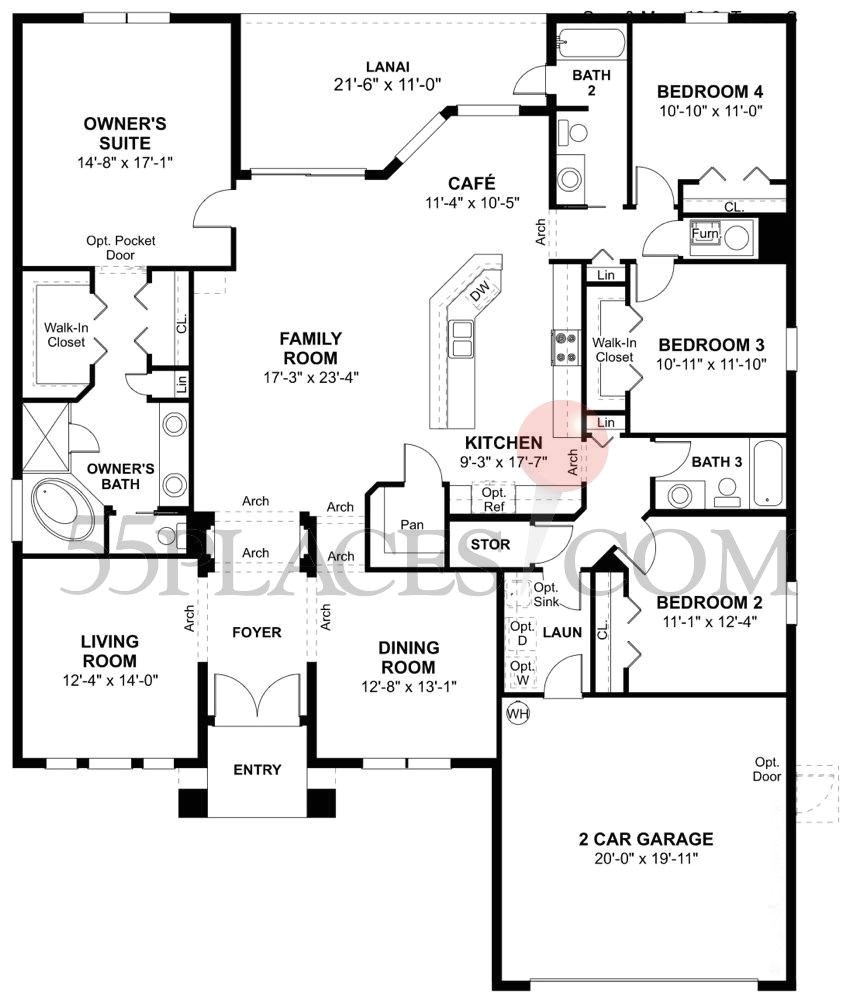 Transeastern Homes Floor Plans Transeastern Homes Floor Plans New Aruba Floorplan 2597 Sq