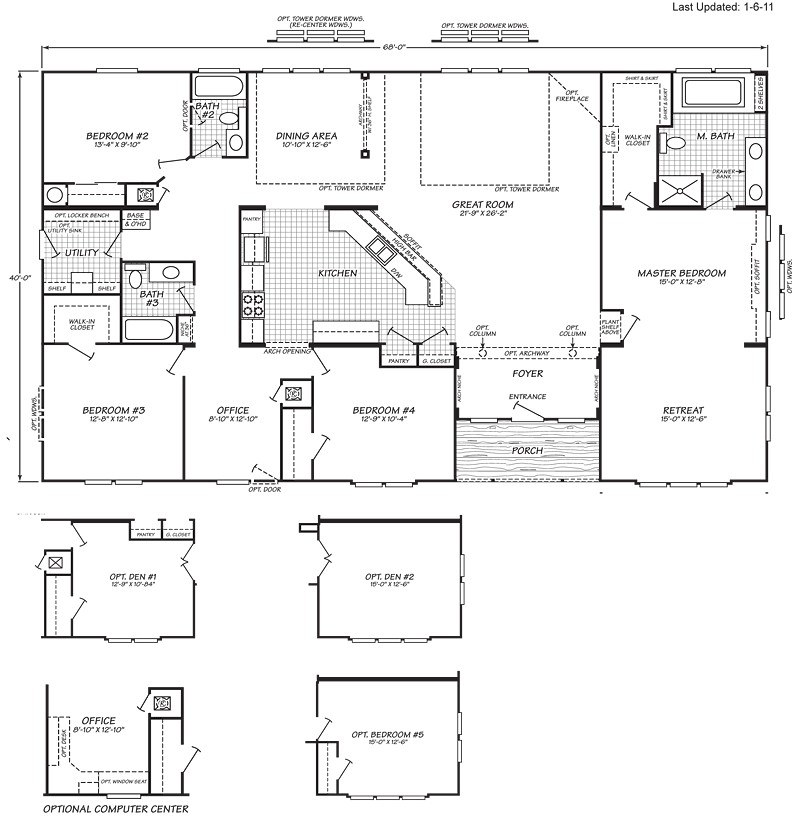 Triple Wide Manufactured Home Floor Plans Triple Wide Mobile Home Floor Plans Manufactured Triple Wide Manufactured Home Floor Plans Triple Wide Mobile Home Floor Plans Manufactured